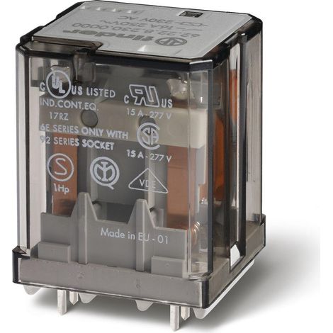 Relais de puissance CI 2NO 16A 230V AC intervalle des contacts 3mm 279237 FINDER 622282300300