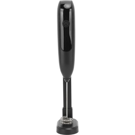 Mousseur à lait électrique entièrement automatique sans fil avec socle de charge pour cuisine, pâtisserie et café (1/5)