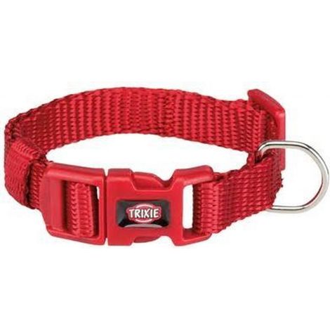 Trixie Premium Halsband rot M-L