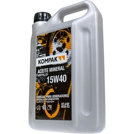 KOMPAK Hochleistungs-Motoröl für Stromerzeuger 15W40, 2 Liter  für Viertakt-Motoren (1/5)