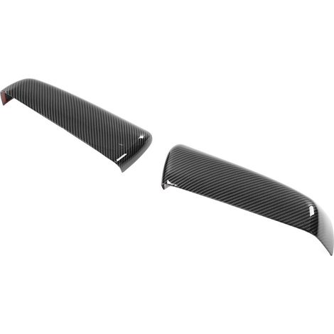 Rétroviseur Extérieur Coque Carbone Remplacement Avant Haut Gauche Droite pour Chevrolet Silverado 1500 2019-2022 Style Fibre De Carbone (1/5)