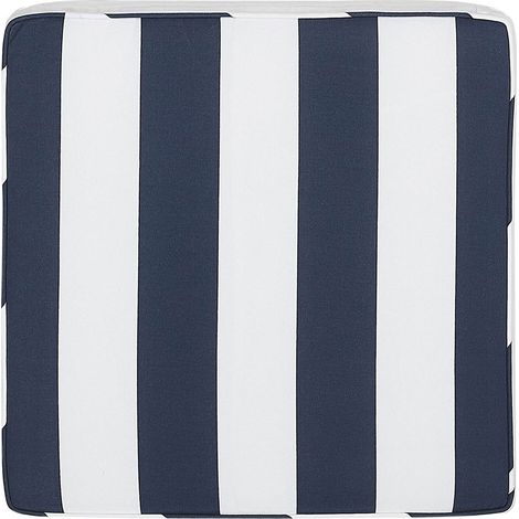 Gartenstuhlkissen SASSARI 46 x 46 cm Marineblau