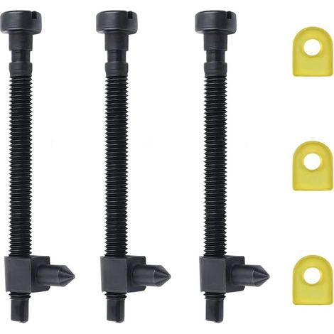 vis de réglage de tendeur de chane pour trononneuses HUSQVARNA 61 66 266 268 (lot de 3) (1/5)