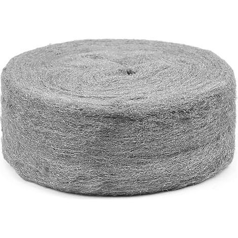 Steel Wool 9 m, Anti-Mouse Steel Wire Wool Cleaning Wire Wool for Cleaning Polishing Maintenance and Finishing of Wood, Glass, Metal, Stone (1/5)