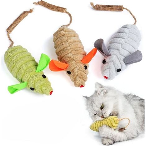 Cat toys - Mice, grass sticks