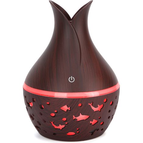 Humidificateur d'air USB 300ml, diffuseur d'arômes portable, forme élégante, rechargeable, pour bureau et voiture, mini brumisateur de parfum. (1/5)