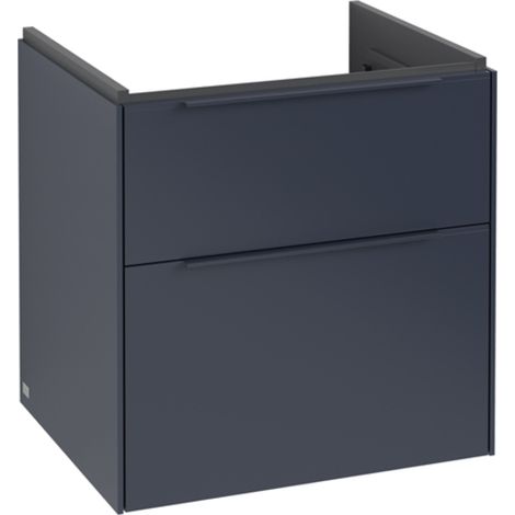 Villeroy & Boch Subway 3.0 armoire sous lavabo, 2 tiroirs,
