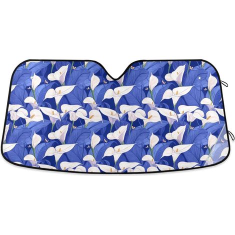 Pare-Brise Protection Hawaii Siberian Husky Dog in Summer Beach (1/5)