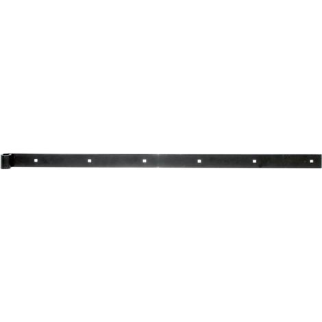 Gerader Bügelscharnier - Farbe Schwarz 800mm - Alberts (1/3)