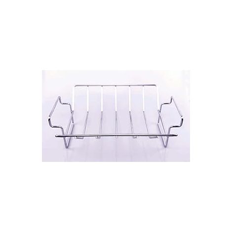 Compatible avec de nombreux barbecues - Idéal pour les modèles de 18" et plus grands Kamado - Grille de barbecue en acier inoxydable - Grille de cuisson pour côtes et dinde pour (1/5)
