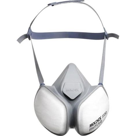 Moldex Maschera respiratoria leggera e confortevole bianca