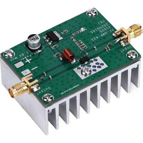 Amplificateur de signal RF 433MHz 8W pour systèmes de communication sans fil (1/5)