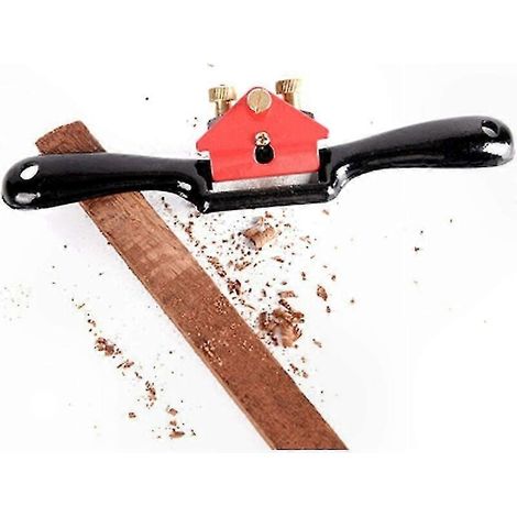 9-Zoll-Handhobel für Hartholz, Kantenschneidwerkzeug mit Radius-Schabefunktion, ideal für Holzbearbeitungs- und Heimwerkerprojekte, präzise Kantenbearbeitung. (1/5)