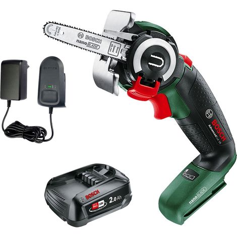 Bosch AdvancedCut 18v LI Cordless NanoBlade Multi Mini Saw Chainsaw 1x2.0AH Batt (1/4)