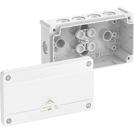 Spelsberg 80210201 Boîte de dérivation (L x l x H) 87 x 152 x 52 mm blanc IP66 1 pc(s) V855203