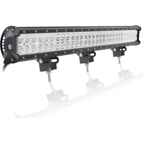 28 inch 180W LED Barre Projecteur Phare de Travail LED Spot Flood Light bar pour Feux Diurne lumière off road lampe Feu de recul Camion Remorque 4x4 Tracteur 12V 24V (1/5)