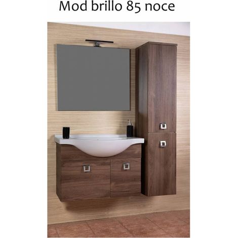 Colonna Bagno Brillo 2 Ante Sosp. 145 Noce