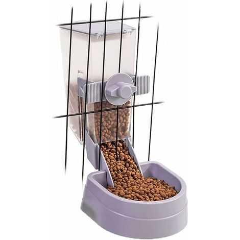 Distributeur D'eau Automatique - Débit Par Gravité - Pour Lapin Chat Furet Chinchilla Cochon D'Inde - Capacité 500 Ml - Fixation Par Crochets
