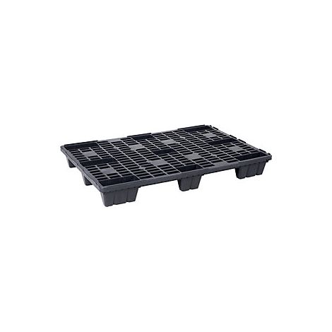 Palet ligero de plástico  L x A x H 1200 x 800 x 140 mm  a