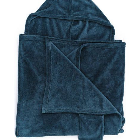 Kuscheldecke mit Ärmeln und Kapuze Essential, One Size, 115 x 165 cm