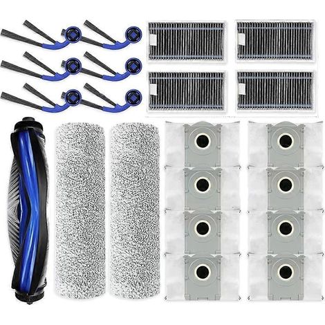 Ersatzteile für Ecovacs X9 Pro Omni: Hauptbürste, HEPA-Filter, Walze, Staubbeutel, Zubehör (1/5)