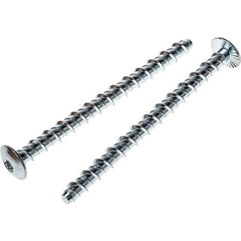 Tire-fond RS PRO, en Acier plaqué zingué 8mm, 6mm x 100mm
