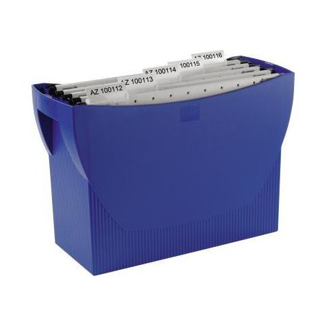 Hängemappenbox SWING DIN A4 20 Hängemappen Polystyrol blau (1/4)