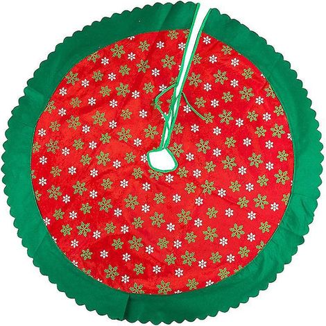 1 Stück Weihnachtsbaumdecke für Weihnachten