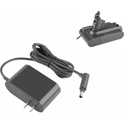 Adattatore di alimentazione adatto per le serie Dyson V6, V7, V8, DC62 e V15 - Lunghezza cavo 1,5 metri - 26,1 V - Spina di ricambio adatta per aspirapolvere senza fili Dyson (1/5)