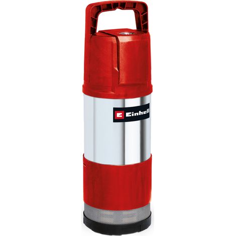 Einhell Pompe immergée automatique GE-PP 1100 N-A (1100 W, Température de l'eau 35°C, Longueur du câble : 15 m, Fonction automatique, Corps Inox, Interrupteur de surcharge)
