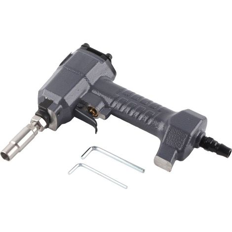 Pistolet à clous pneumatique pour finition et moulures, outil de menuiserie professionnel (1/5)