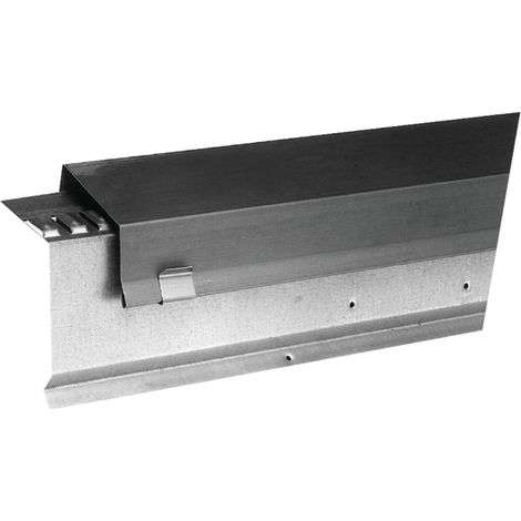 Faîtage ventilé monopente VM Building - quartz-zinc - 250 mm - lg 2m - 211725000