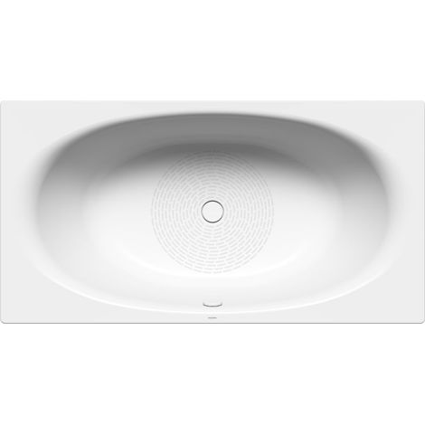 Kaldewei Badewanne Ellipso Duo rechteckig 465x1000x1900mm 214l Alpinweiß m. Antislip, ÜL, o. GL, PEFF, VKT (1/3)