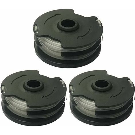 Bobine de fil pour parkside Bobines de rechange pour débroussailleuse sans fil Parkside PRTA 20-Li C3 IAN351753, Bobine de fil Coupe Bordure pour Parkside PRTA 20-Li C3 (3pcs), (1/4)