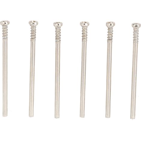 Jeu de 6 vis cruciformes tête ronde professionnelles, pièces de rechange compatibles WLtoys 1/28 284161, accessoires de voiture radiocommandée, quincaillerie de précision (1/5)