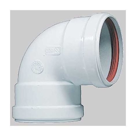 CURVA A 90  ° FEMMINA/FEMMINA A DOPPIO LABBRO   EE  80 FF     MADE IN ITALY