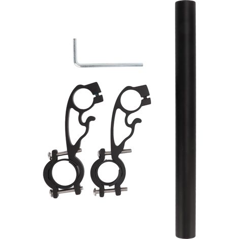 Multifunktionale Fahrradlenkerhalterung, -verlängerung und ausziehbare Halterung aus Aluminiumlegierung für Fahrradzubehör. (1/5)
