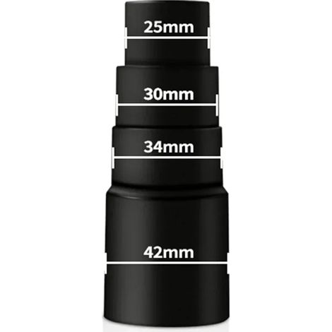 (Expédition sous 24h) Adaptateur de tuyau d'aspirateur 4 couches compatible avec les pièces détachées pour tuyau Karcher NT 361 (42/34/30/25 mm) - Accessoires et connecteur adaptateur (1/4)