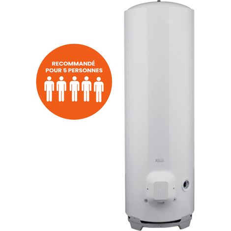 [JAMAIS UTILISE] Chauffe-Eau Électrique 300L ALTECH Ø570mm Vertical Stable Monophasé - 6505302 (1/5)