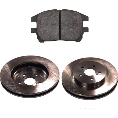 KIT FRENI ANTERIORI compatibile con LEXUS RX (U3) - DISCHI + PASTIGLIE OEM: FDB1697, FDB1715 / 17841 /SOSTITUZIONE DIRETTA/BASSA POLVERE/SILENZIOSO (1/5)