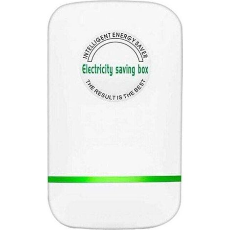 Caja de ahorro de energía, XU, dispositivo de ahorro de factor de potencia, ahorrador de electrodomésticos, adaptador de 90V-250V para uso en oficinas y fábricas --Crezuo