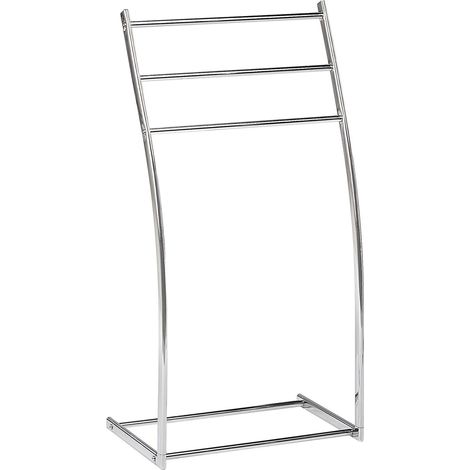 Towel Stand AMBIL Metal Silver (1/5)