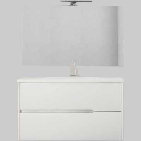 MARVIS 01 - Base sospesa cm 100 Bianco opaco