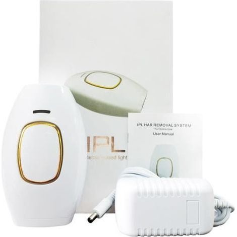 Laser-Haarentfernungsgerät – Komplettset – Weiß – Unisex – Erwachsene (1/4)