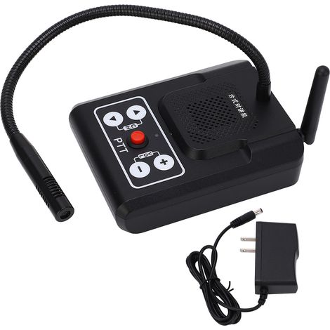 Système d'interphone sans fil avec micro flexible 5W 80dB, communication domestique, AC100-240V, prise américaine (1/5)