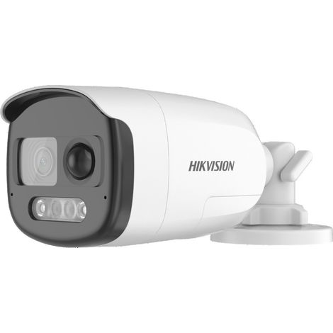 Hikvision 2Mp Turbo TVI Bullet ColorVu PIR Sirena Audio 2.8mm Ir DS-2CE12DF3T-PIRXOS