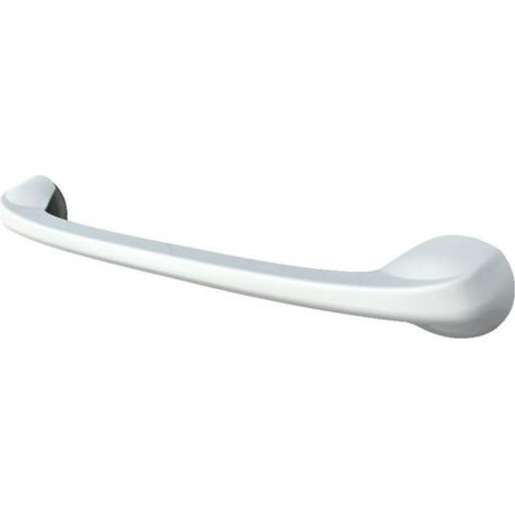 Barre porte-serviette - L 55 cm x l 8,8 cm x H 7,5 cm - Blanc - Livraison gratuite