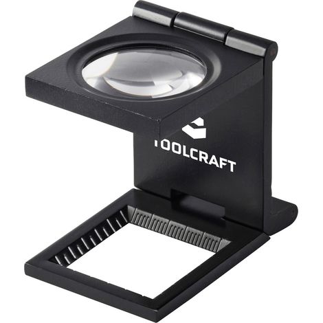 TOOLCRAFT TO-10182525  Fadenzähler  Vergrößerungsfaktor: 6 x Linsengröße: (Ø) 28 mm