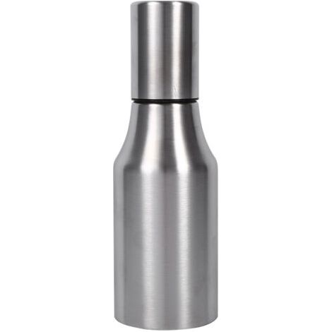 Pot d'huile pratique en acier inoxydable peut verser du vinaigre distributeur de fournitures de cuisine (500 ml) (1/5)