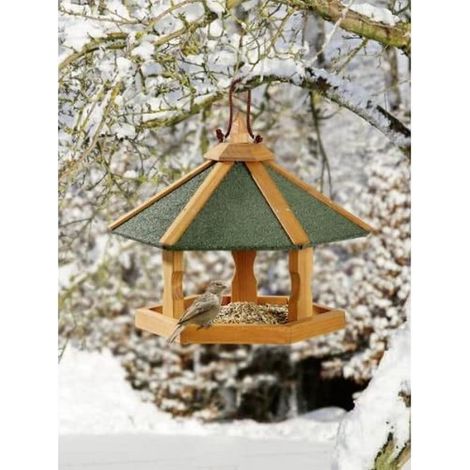 Karlie Bird' s World 88502 – Uccelli Selvatici Rena, in Legno Naturale, 42,5 x 42,5 x 36,5 cm (1/2)